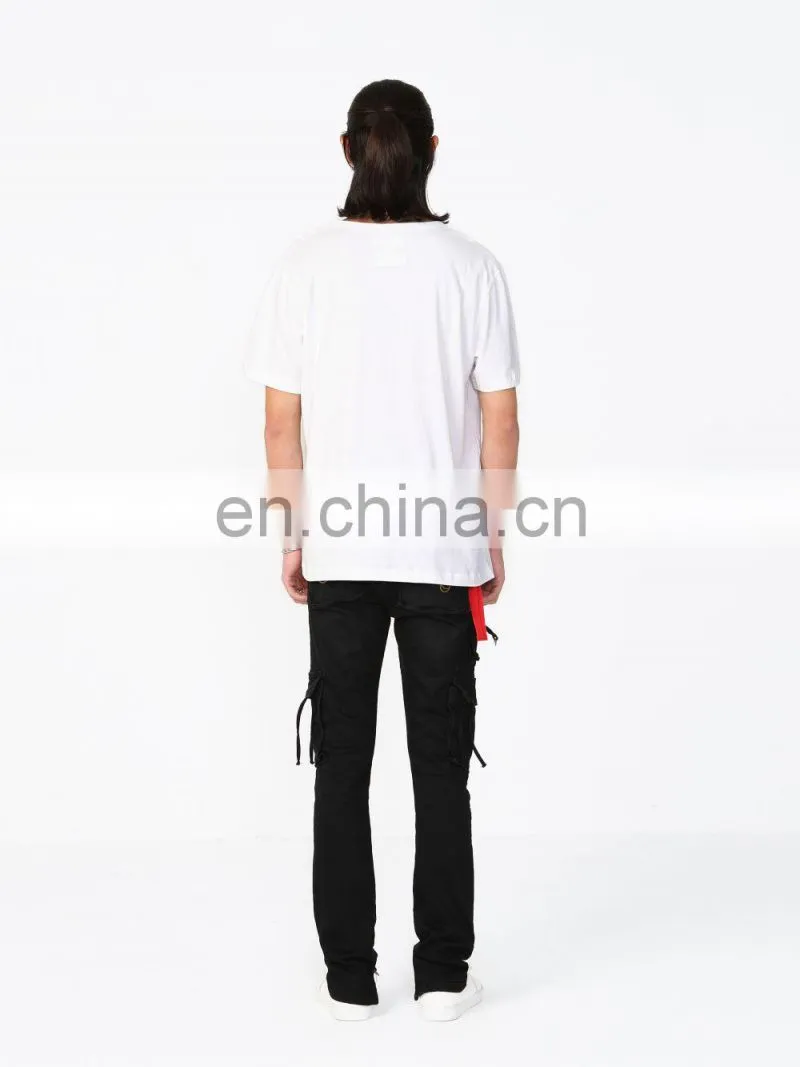 DiZNEW Custom High Quality unisex t shirt printing white blank t-shirt