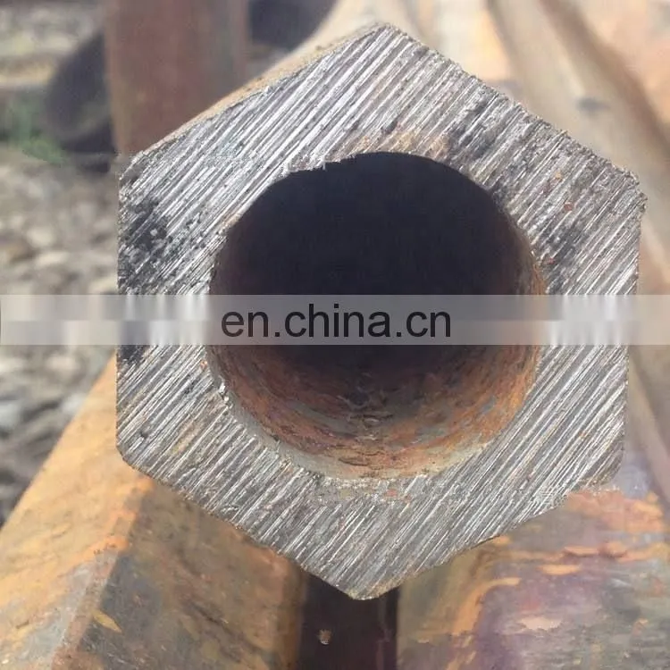 Carbon steel Hex shaft rod tube hexagonal steel pipe