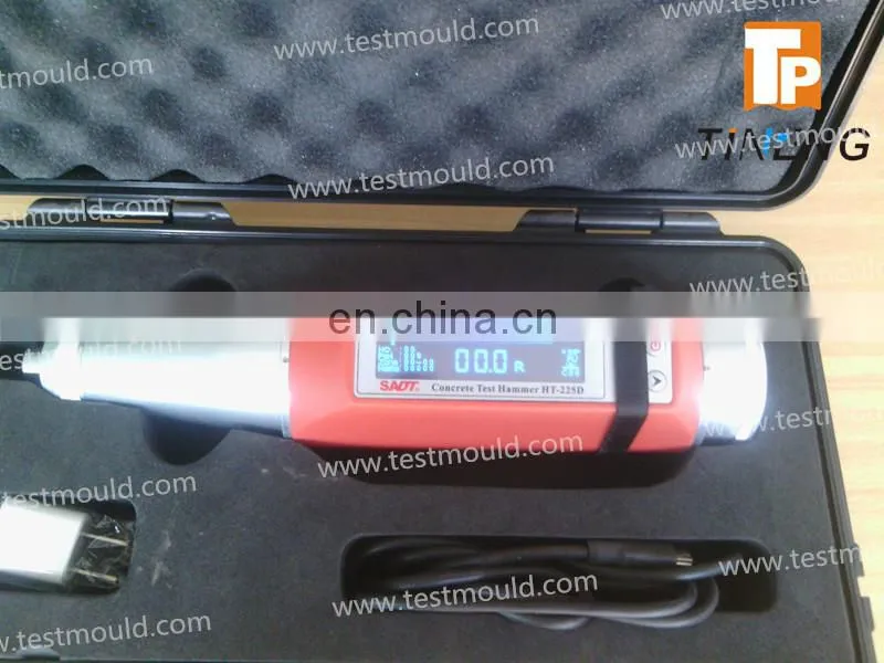 HT-225D Digital Concrete Rebound resilience Test Hammer/ schmidt rebound hammer