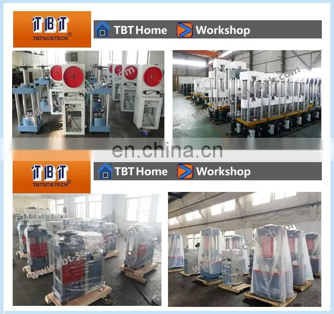 T-BOTA Analogue 1000kN Hydraulic Dial Gauge Universal Testing Machine