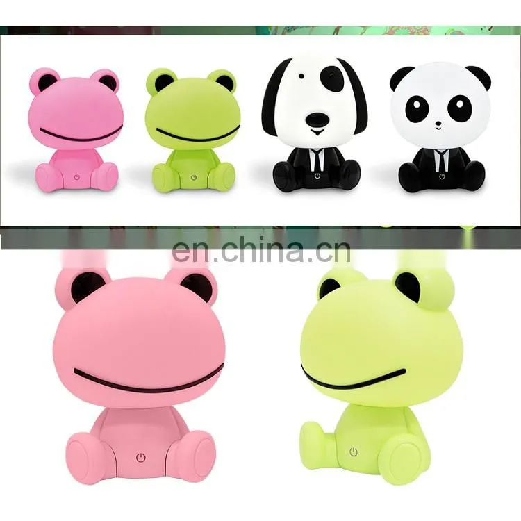 Led adorable animal night light home decoration lamp for Baby Child Adult
