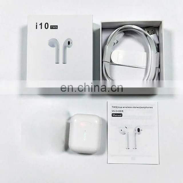 2021 Best Sound Quality Blue tooth 5.0 WirelessI i10 i11 i12tws TWS Earbuds