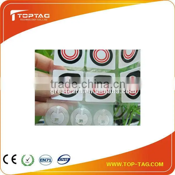 Custom 125 KHz RFID sticker for vehicle