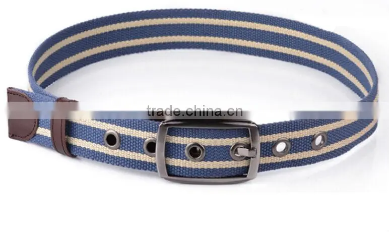 wholesale unisex polyester webbing belt for jeans