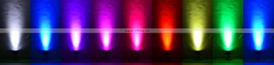 2016 newest led decoration light for wedding rgbw 4 in 1 battery powered led par can light price for sale