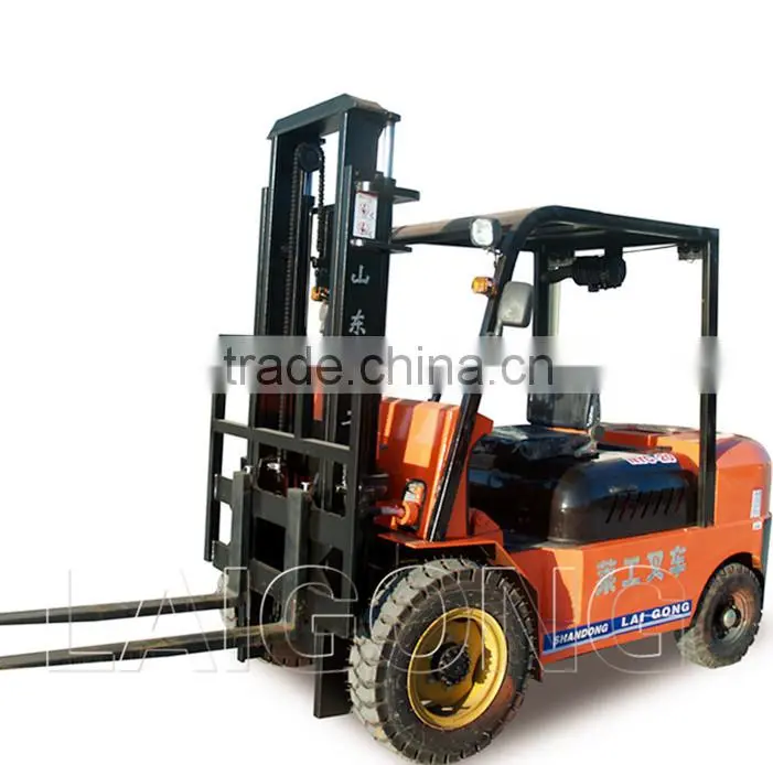 super quality electric forklift with front fork for sale
