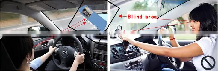 5 inch screen car rearview mirror