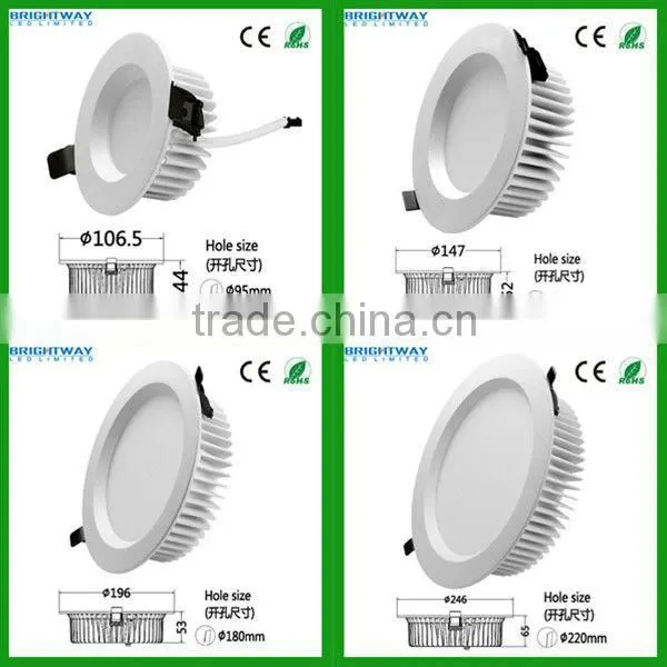 recessed downlight in ceiling for home lighting, CE SAA ROHS. LED