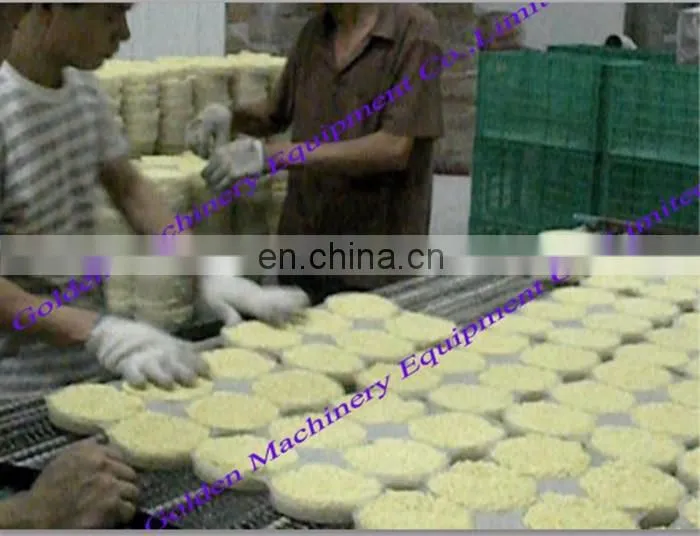 Automatic commerical industrial fried bowl instant noodle makingmaker machine