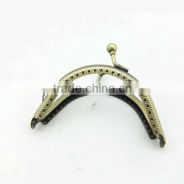 China manufacturer cheap bronze DIY sewing coin purse frames purse lock