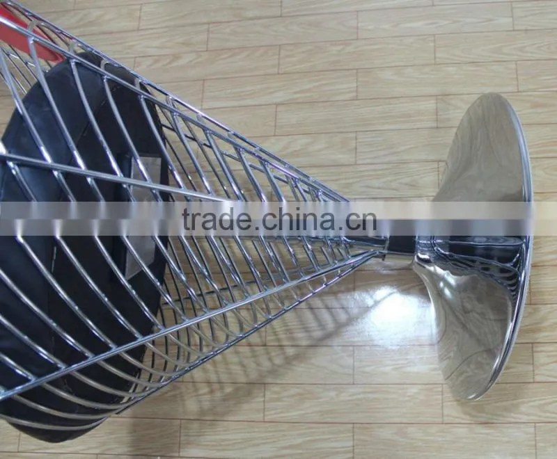 Unique appearance famous design Wire Cone Chair with soft pad replica coffee/dining chair