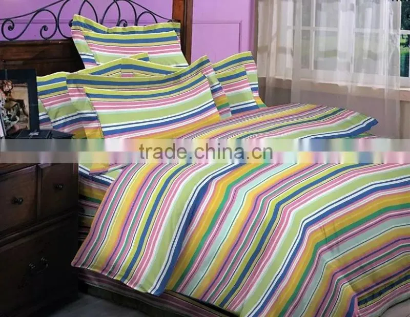 Made in china 100% Polyester microfiber printed bedding set used for home or hotel