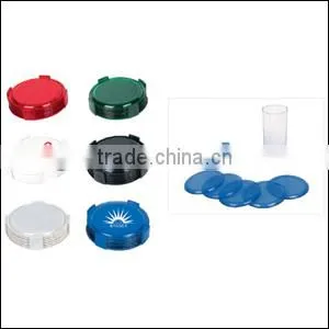 Popular blank ceramic cork coaster