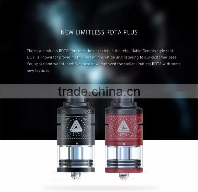 PEEK insulator 25mm diameter 6.3ml IJOY Limitless RDTA Plus Atomizer from CACUQ