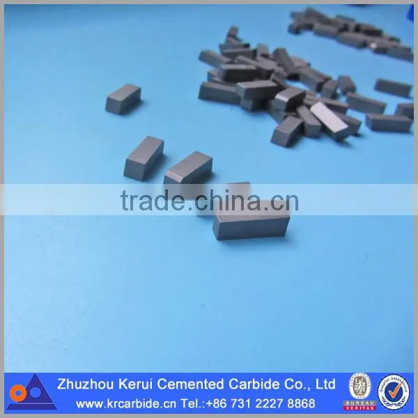 K20 C304 brazed carbide tips for cutting tools