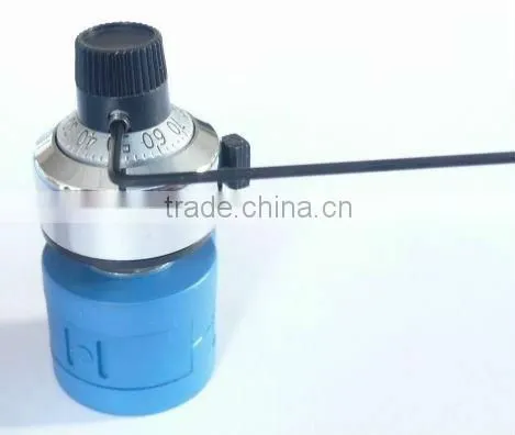 15 turns potentiometer dial