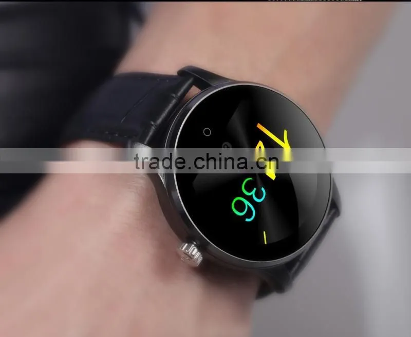 2016 New model touch screen smart watch for IOS can received messages form your mobile phone