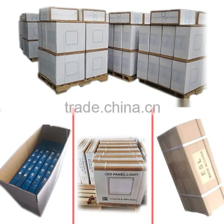 TUV CE RoHS 40W 600 600mm square flat color temperature adjustable LED Panel Lighting