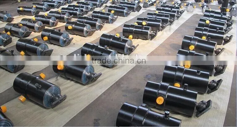 4TG-F180X5700ZZ front end telescopic hydraulic cylinder for trailer