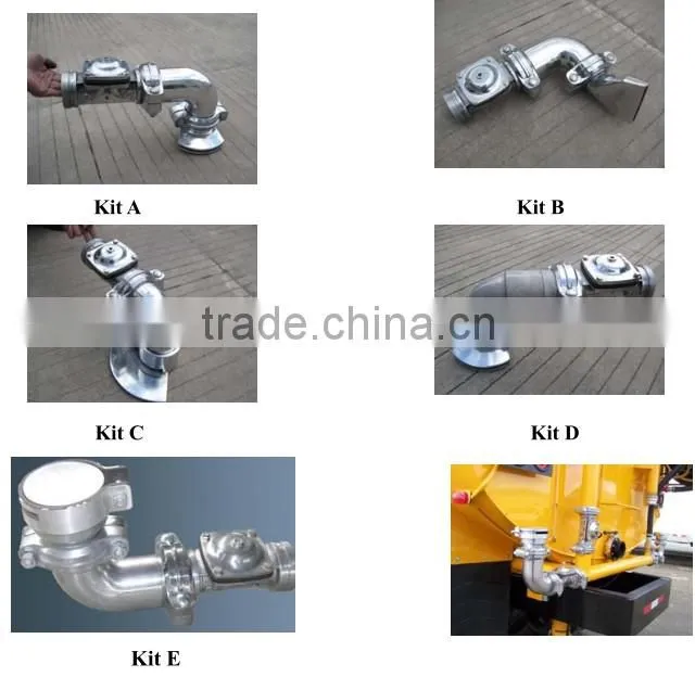 water spray component for water truck