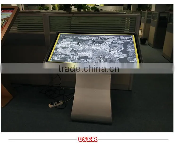 interactive touch screen kiosk with mini pc and digital menu board