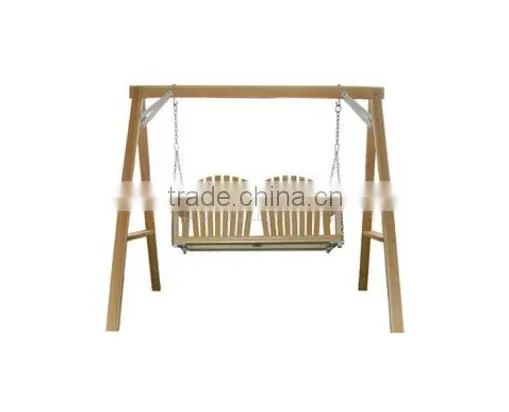 wooden swing in patio swings anticorrosive wood