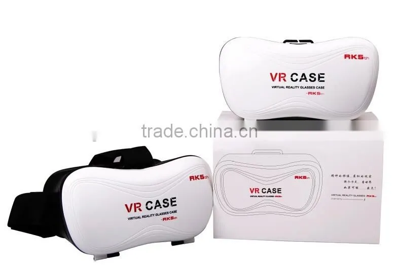 3D VR Fifth Generation Virtual Reality Glasses Innovative Design Fit for IOS, Android phones Series within 3.5~6.0 inches