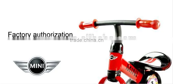 RASTAR MINI licensed 2014 super hot sales plastic sliding baby kids bicycle price