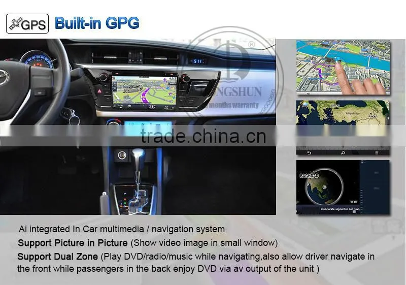 8" 2013-2014 Hyundai IX45 pure android 4.2.2 car DVD GPS with WIFI/3G