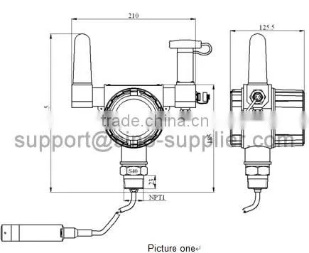 GPRS fuel level sensor for truck