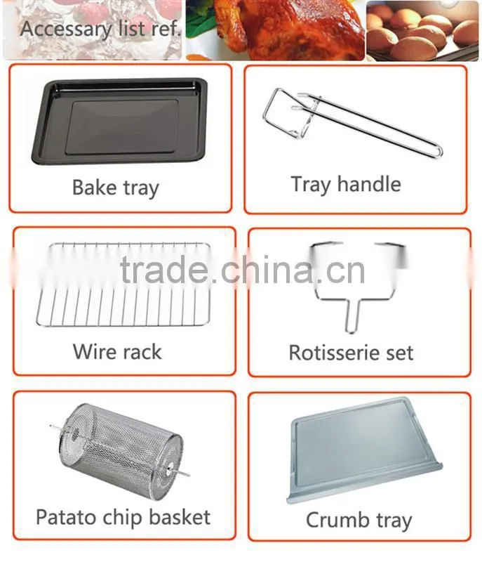 Brand new stainless steel toaster oven for househould