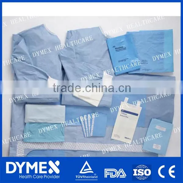 CE&ISO Certification Approved Disposable Surgical Obstetric Drape Pack with Free Samples