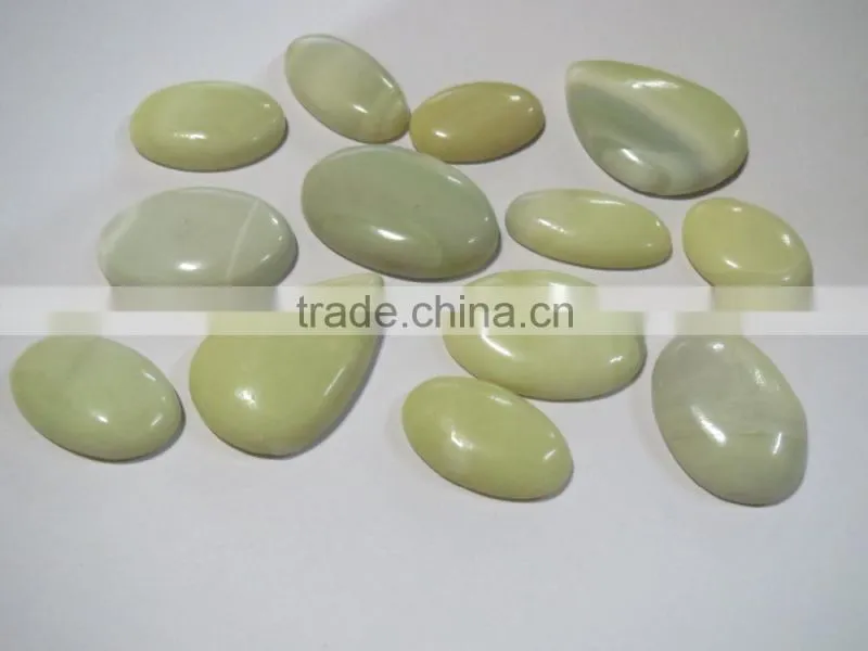 Lemon Jade stone Cabochons loose gemstones