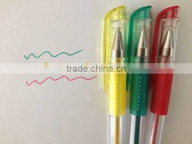 Factory direct-selling 100''high quality Multi-color ballpoint flash ink pen