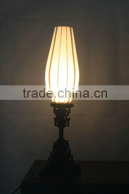 chinese antique white cloth table lantern