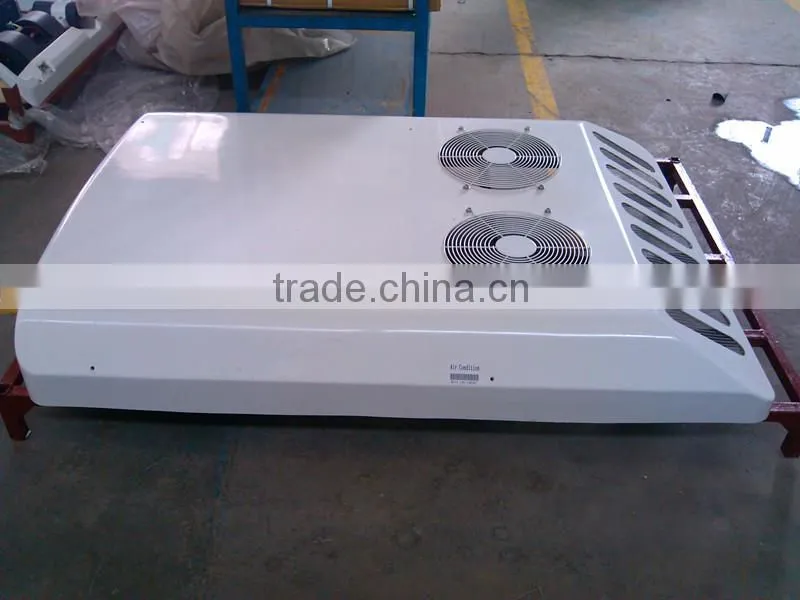 DC 12v Roof mounted van aircon for cooling mini van, minibus, sprinter