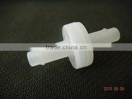 1/4" PVDF plastic one way valve