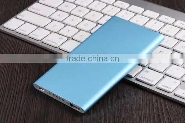 AWC372 Aluminium 5300mAh portable panel slim body power bank power bank for samsung galaxy tab
