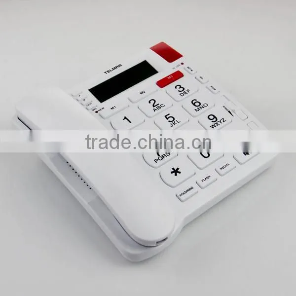 Easily used slide switch big buttons phone for the elderly