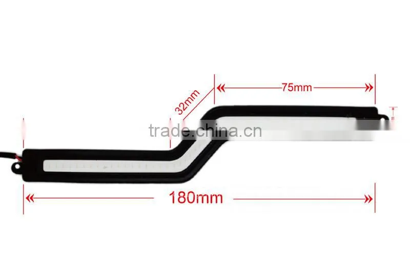 New Design Z Shape High Quality Cob Led Daytime Running Light Cob Led Drl