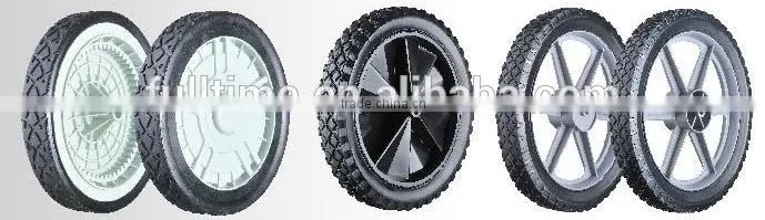 ROHS/PAHS Standard,Rubber Wheel, Solid rubber wheel, Semi-Pneumatic wheel