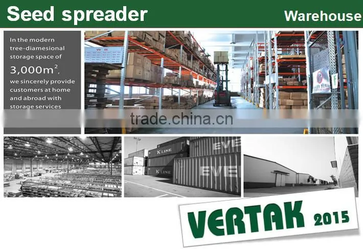 New arrival electric seed spreader,2.7L seed spreader with CE/GS/EMC certificates