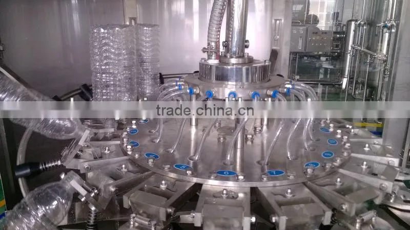 Water/juice/soft drink/liquor bottle packaging machine