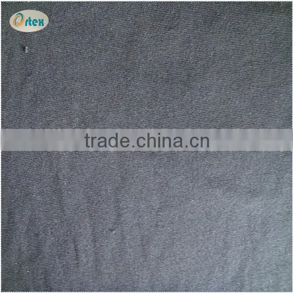 polyester spandex interlock back peach fabric for dresses