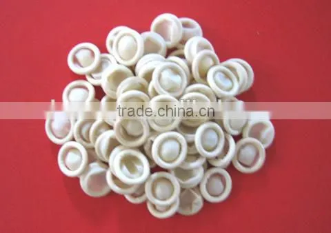 powder free finger white cots.silicone cots for electronic use