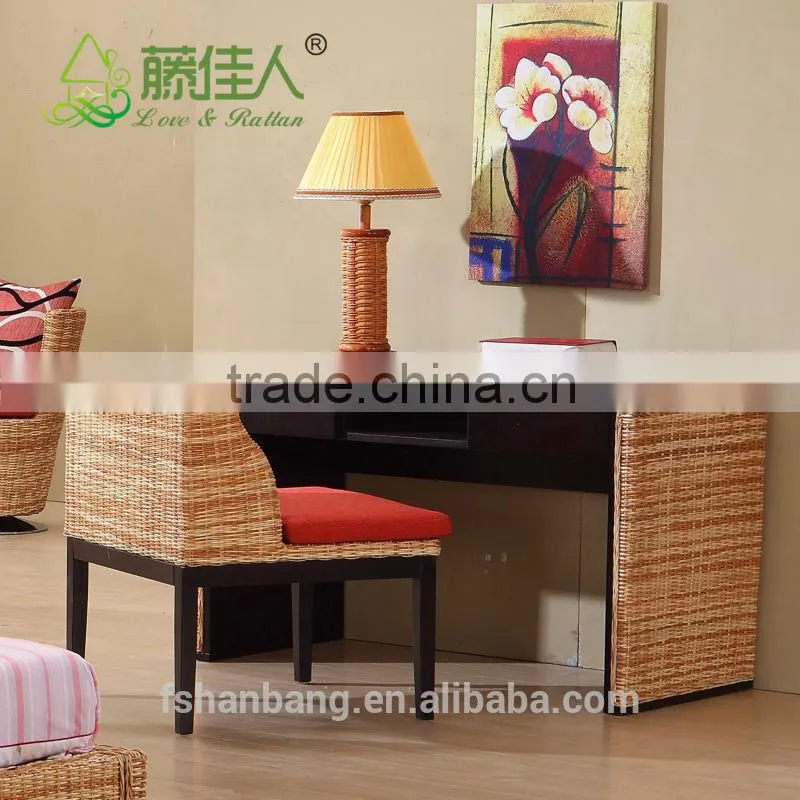 Fashion Outdoor Leisure Cane Coffee Shop Swivel Chair