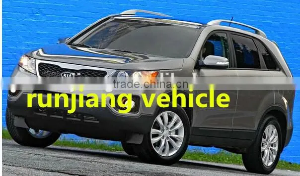 Car Grilles of SORENTO 2009 - 2012 Automotive Spare Parts / Car Spare Parts with ABS Material