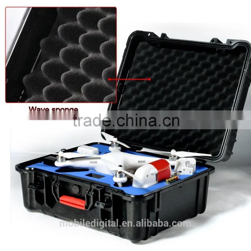 Waterproof Shockproof DJI phantom quadcopter 2 Vision Case Accessories for dji phantom case