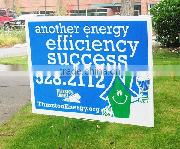 best quality PP Hollow Sheet for yard sign
