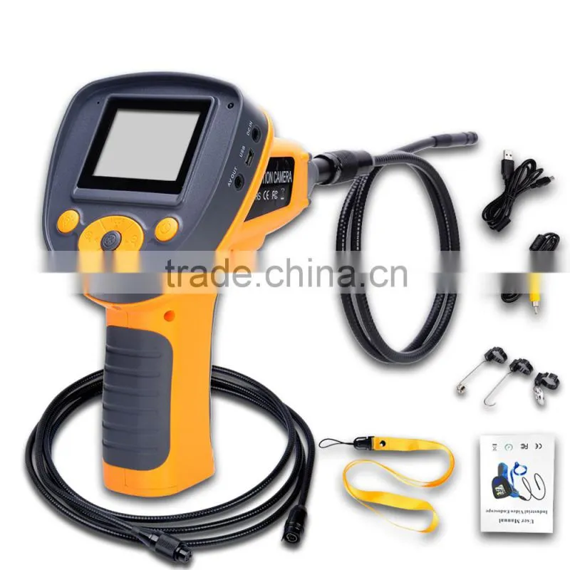 Recordable Endoscope DVR Borescope 4m Cable Video 9.8mm 2.4" Inspection Camera